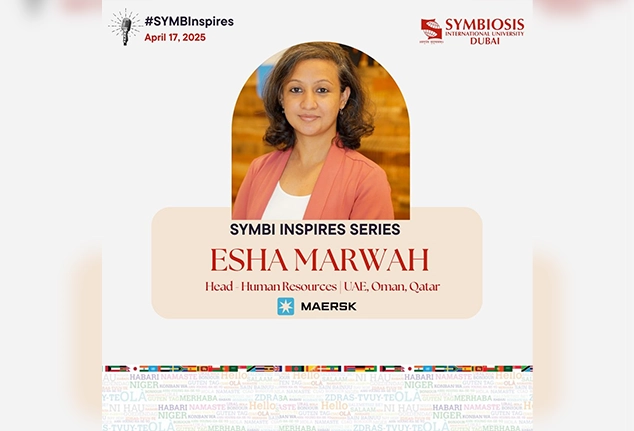 SYMBInspires with Esha Marwah Maersk